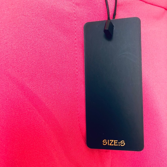 Pink Dress Shorts mid length with pleats and pockets - Picture 5 of 8